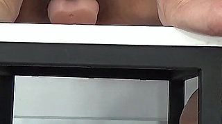 Amazing Sagging Tits Riding a Dildo 2