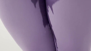 Pissing My Self in Purple Leggings