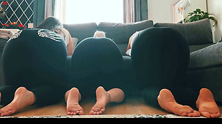 Girls Night Turns Into Farting Contest in Leggings
