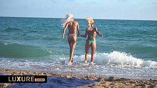 Lesbian Seduction by the Sea