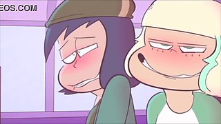 Futa incident on the bus Toon Anime porn (manga porn fuck-fest on the bus, anime porn pornography public) PMV