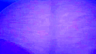 Big Booty Twerking in Blue Light