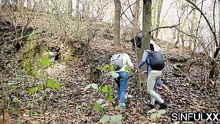 Four Old Friends Reunite – Turns into Wild Group Fuck at Country House