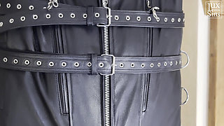 Leather Suspension Bondage with Elise Graves and Heavy