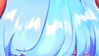 Genshin Impact - Ganyu’s Sloppy Blowjob and Squirting Orgasm - 3D Hentai Animations