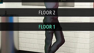 MILFs of Sunville by L7team - Sexy Teacher Has a Library Encounter, Creampie Between the Book 76