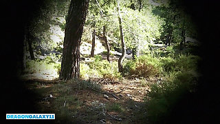 Hot Sex in the Mountains with a Big Ass Brunette