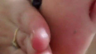 Giantess Stepmom Puts Tiny Stepson Between Her Toes as Punishment Then Glues Him to the Soles of Her Feet and Cleans His Toes