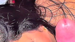 Stepson Cum on His Stepmother's Huge Tits During a Family Breakfast - Savannah Watson