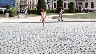 Blonde Teen In Solo Striptease Fun