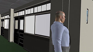 Sexy and Innocent Professor Fucked by an Old Man's Cock and Turned Into His Personal Slut