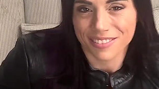 Leather Step-stepmommy Makes You Cum
