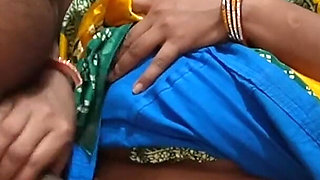 Gorgeous Big Tits Desi Bhabhi in Saree Fucked B Devary