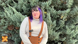 At 34 Years Old, Romy, Naughty Chubby Girl, Has Decided to Show Her Love for Cock