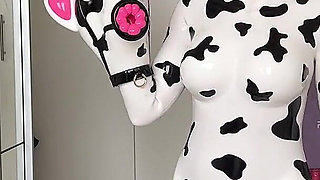 Silicone Catsuit Transformation