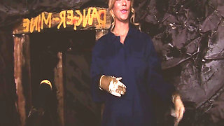 Golden MILFs Scene-1 busty Blonde MILF in Lingerie Fucking in Panties in the Mine