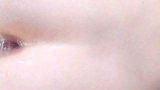 Anal Stretch in Doggy Gape Fisting Butt Plug