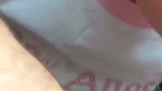 Girl Next Door Sucks a Hitchhiker in the Car (English Subtitles)
