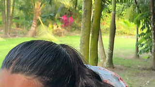 Horny Country Girl Gets Fucked Before the Owners Arrive.