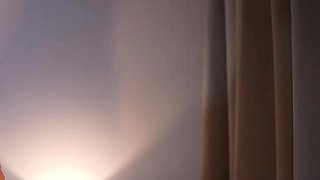 Vulva rubbing close up with blonde handling monster dildo