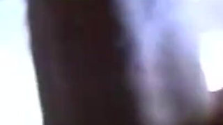 Redhead girl rides on huge cock after massage