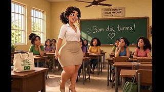Teacher Ditched Math and Taught Us How to Save Our Marriage (AI Made)