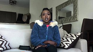 This 18YO EBONY ended up STRETCHED