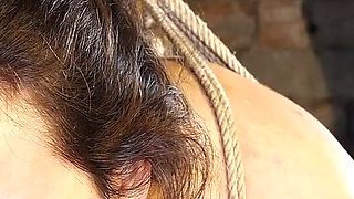 Slave Mila's Ass & Back Welt Marked Red by Goddess Vivienne L'amour's Relentless Whipping and Caning Lashes in Extreme Dominatio