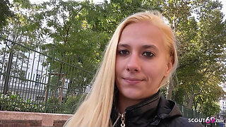 German Scout - Shy Teen Haley Hunter Without Tattoos Talk to First Casting Sex