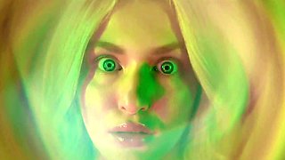 Skinny mortician gets fucked by a couple of demons