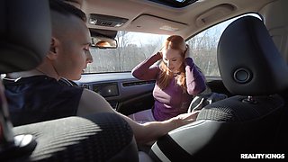 GF Leaks - Redhead Rips Pants 1 - Raul Costa