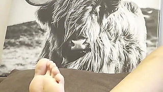 Intense Post-shift Foot Smelling with Valeria Night