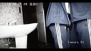 Camera Rec!!! Students Fucking in the Bathroom, Cute Girl Gets Fucked by Her Classmate During Break, Slutty School Girl with a T