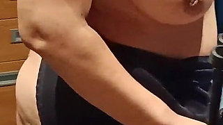 Inside the Bar, I Took Out My Tits and Cleaned the Counter.