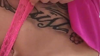 Barbie Girl Masturbates in the Public Restroom