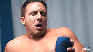 Reese Rideout Bareback Pounds Cristiano and Sam Ledger