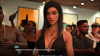 Dominos Beach 21: Victory Party Start & Christine's Anniversary Worry (sfw)