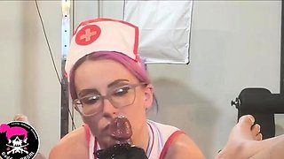 Goddessbbgrl - Nurse Needs a Sperm Sample From a Chastity