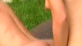 Squirting Lesbian Orgy Drenches Mature Babes Outdoors