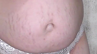 Pregnant MILF Showing Her Cum Filled Pussy After Cheating Sex - Milky Mari