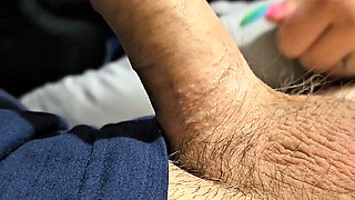 Tried to Give Handjob Turn Into Blowjob