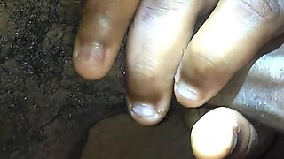 African Teen Sloppy Blowjob Homemade with Neighbour's Stepson POV
