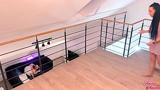 German MILF Texas Patti Busted at Work - Big Natural Tits & Rough Blowjob Fuck