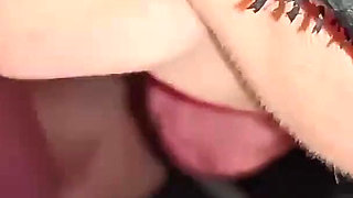 A Muslim Married Slut Sucked Her Lover's Dick in a Parking Lot and Swallowed His Cum