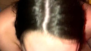 Amateur Bikini Babe in Blue is POV Blowjob Slut