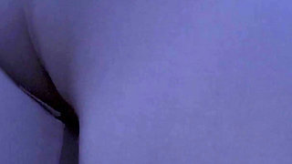 Girl in Yoga Pants Teases Fat Cameltoe Pussy Outdoors