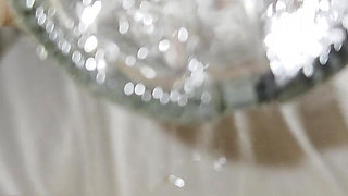 Extreme Anal Insertion with a Bottle Close up