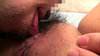 Asian japanese amateur handles anal toy