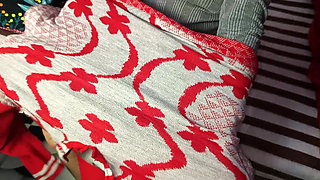 Very Beautiful Desi Girl Calls Her College Boyfriend Into the Room and Fucks Him.