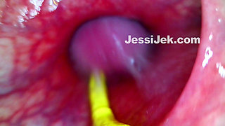 Plumber's Endoscope Stuk in My Ass Showed Hot Anal Creampie From Inside